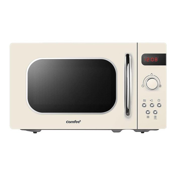 Micro-ondes Retro vintage Comfee CMSRO 20 di cr 20 L, 800 W, Abricot crème(Crème)